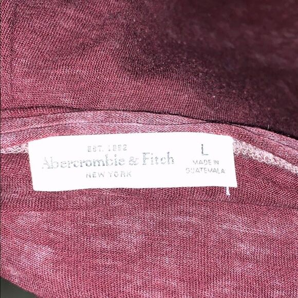 Abercrombie size Large graphic T-Shirt burnout - Picture 2 of 8